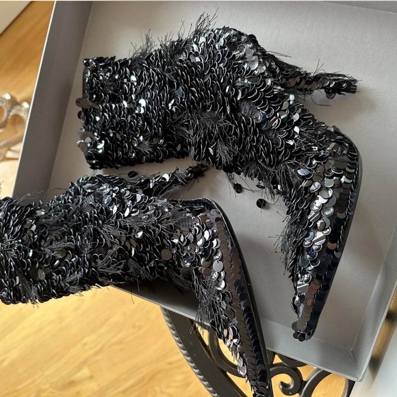 Balenciaga sequin knife booties - Picture 2 of 7